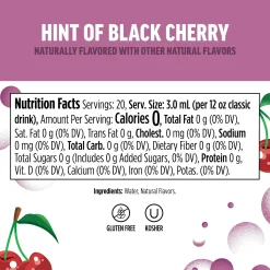 Black Cherry Seltzer