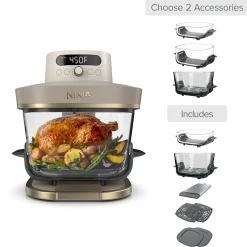 Build Your Own Crispi Pro Glass Air Fryer in Stone and Gold