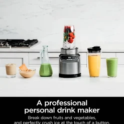Ninja Auto IQ Nutri Blender Pro Bundle with Cups