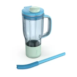 Ninja BlendBOSS™ 26oz Travel Tumbler and Straw in Blue