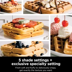Ninja CREAMi Deluxe 11-in-1 Ice Cream Maker & Waffle Maker