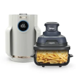 Ninja Crispi Glass Air Fryer and Air Purifier Bundle