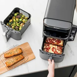 Ninja DoubleStack™ 10-QT Double Air Fryer in Stone Gold