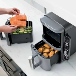 Ninja DoubleStack™ 10-QT Double Air Fryer in Stone Gold