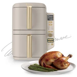 Ninja DoubleStack™ 10-QT Double Air Fryer in Stone Gold
