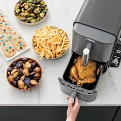 Ninja DoubleStack™ 10-QT Double Air Fryer in Stone Gold