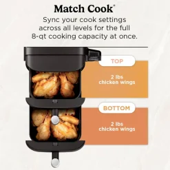 Ninja DoubleStack™ 8-QT Double Basket Air Fryer