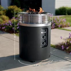 Ninja™ Fireside360™ Fire Pit and Outdoor Heater in Mocha