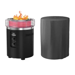 Ninja Fireside360 Outdoor Heater & Fire Pit with Cover Bundle