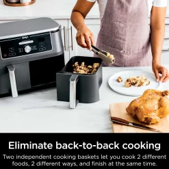 Ninja Foodi® 10-QT Dual Air Fryer in Stone