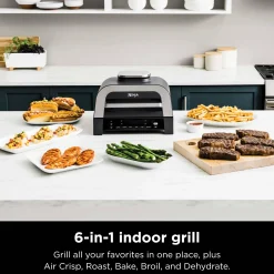 Ninja Foodi XL Indoor Grill and Air Fryer with Thermometer