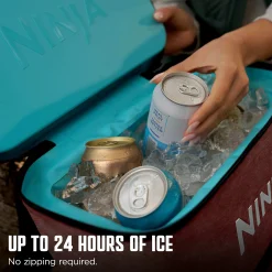 Ninja FrostVault™ 36 Can Backpack Cooler in Canyon Red