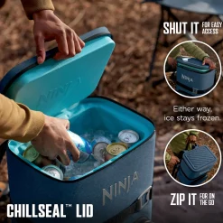 Ninja FrostVault™ 24 Can Backpack Cooler in Purple