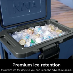 Ninja FrostVault™ 45qt Cooler with Wheels in Navy Blue