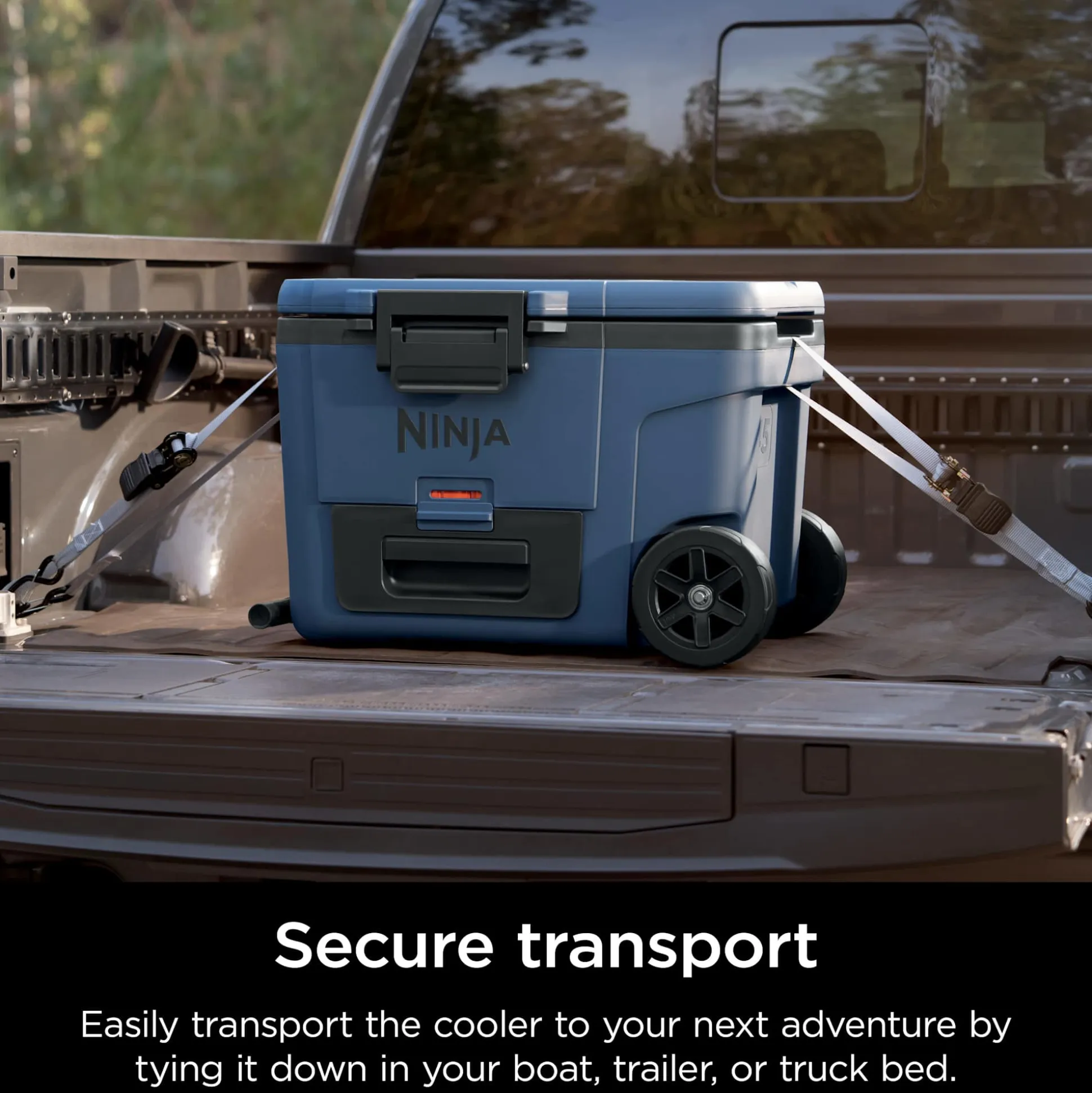 Ninja FrostVault™ 45qt Cooler with Wheels in Navy Blue
