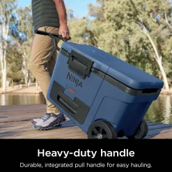Ninja FrostVault™ 45qt Cooler with Wheels in Navy Blue