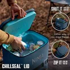 Ninja FrostVault 50qt Hard Cooler & 24-Can Backpack Cooler Bundle