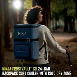 Ninja FrostVault 50qt Hard Cooler & 24-Can Backpack Cooler Bundle