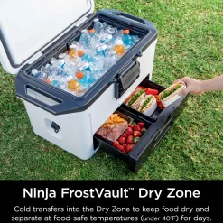 Ninja FrostVault 50qt Hard Cooler & 24-Can Backpack Cooler Bundle