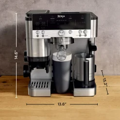 Ninja Luxe™ Café Premier Espresso Machine in Black