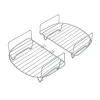 Ninja MultiPot™ 3.3qt Steam Racks (2 Pack)