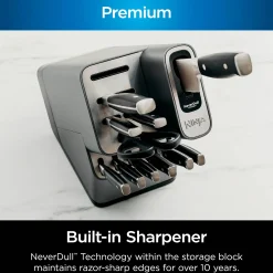 Ninja NeverDull® 17-Piece Premium Knife System