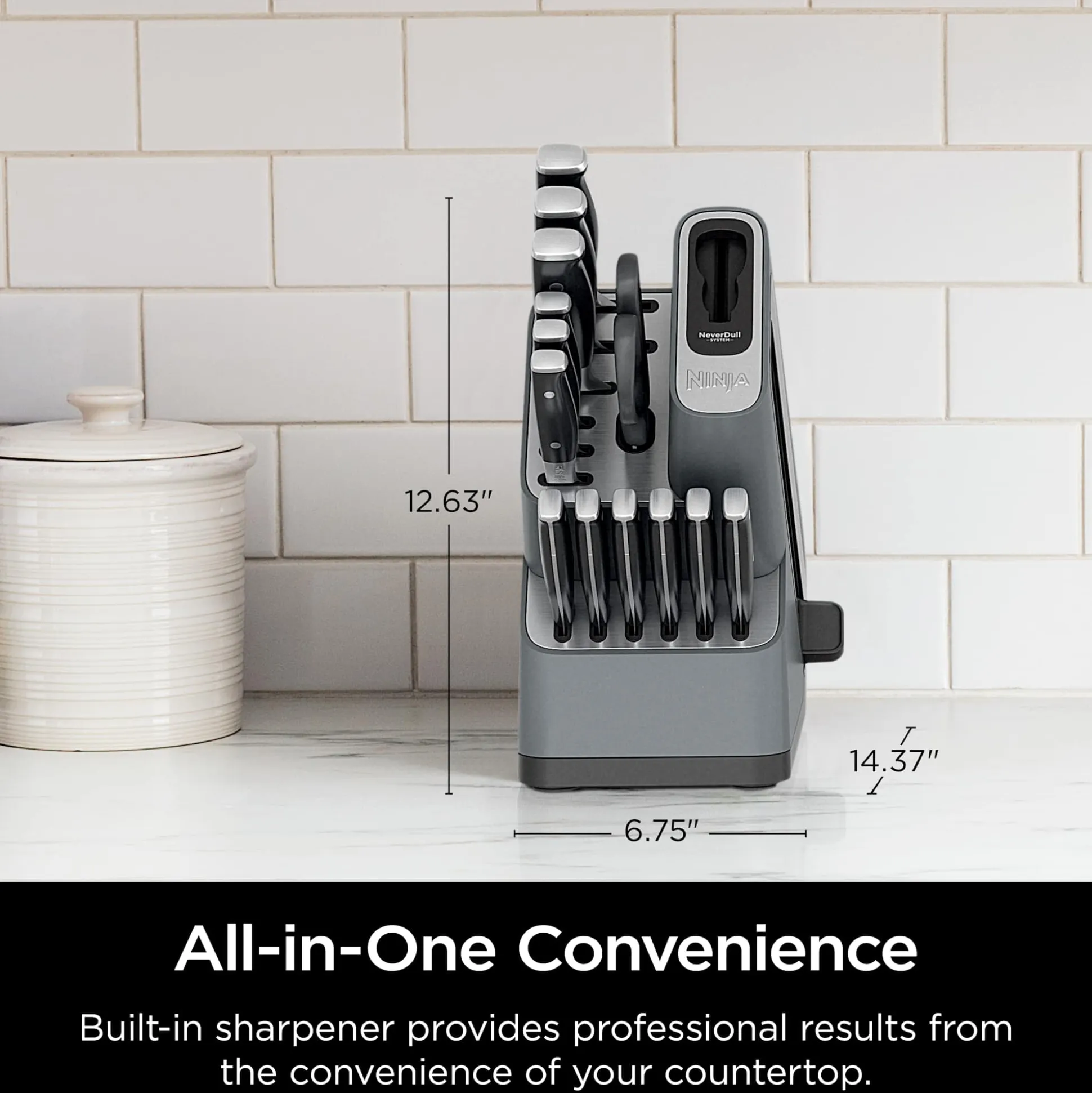 Ninja NeverDull® 14-Piece Premium Knife System
