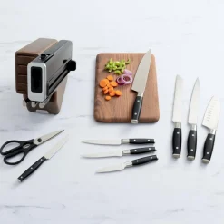 Ninja NeverDull® Premium 13-Piece Wood Series Knife System