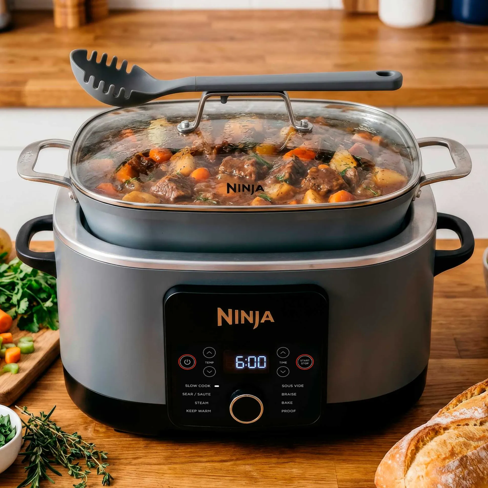 Ninja PossibleCooker™ Pro Multicooker, Sea Salt Grey