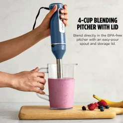 Ninja Power Immersion Blender with Whisk in Deep Navy