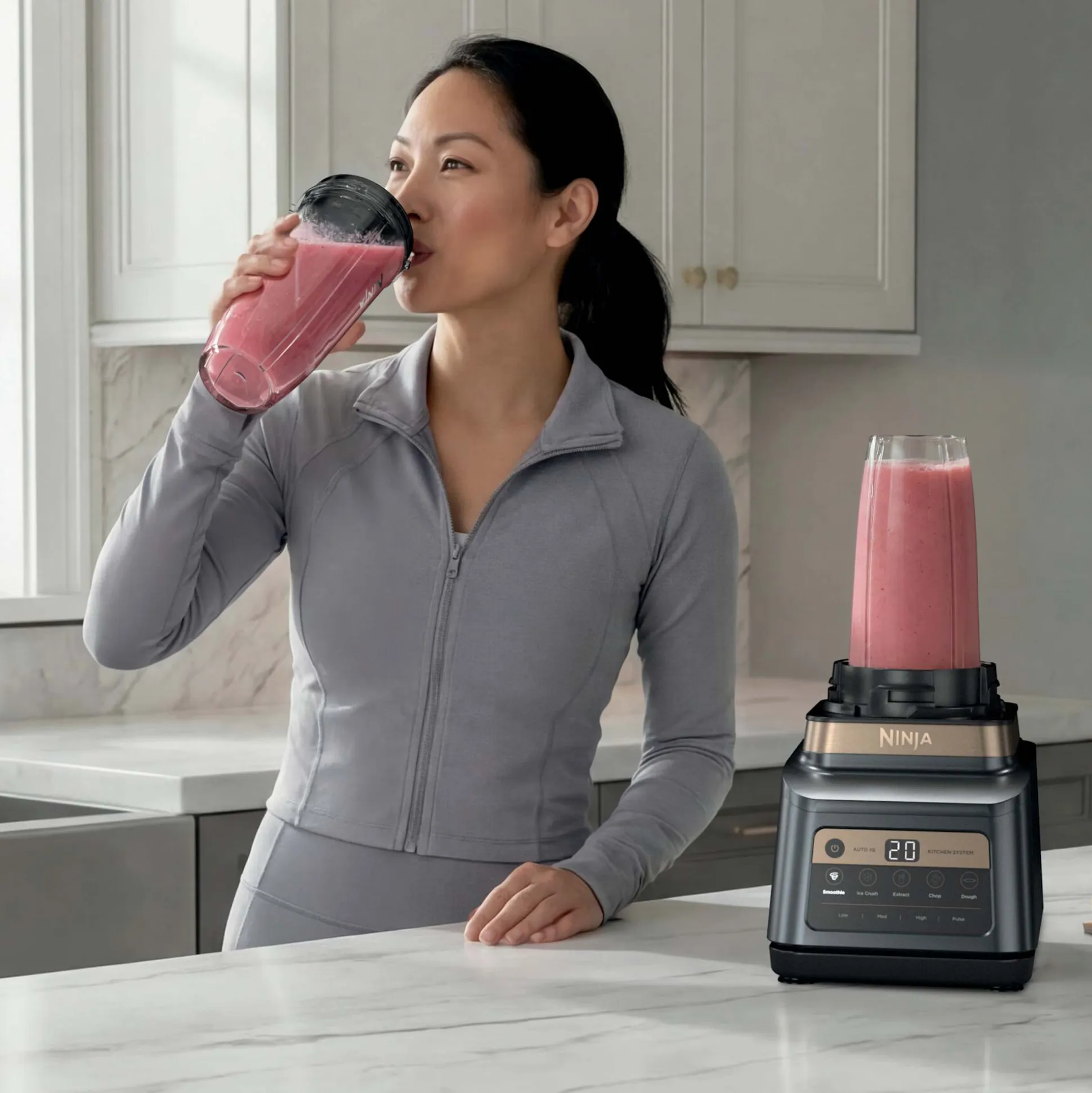 Ninja Professional Plus Premier Blender and Food Processor with Auto-IQ in Graphite