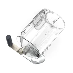 ​Ninja SLUSHi™ DUO Left 72oz Clear Vessel with Pour Spout in Blue