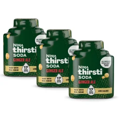 Ninja Thirsti® Ginger Ale Low-Calorie Soda