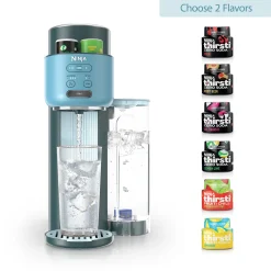 Ninja Thirsti™ Soda Machine in Teal and Drink Mix Bundle