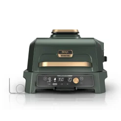 Ninja Woodfire Premium XL BBQ Grill in Green and Gold