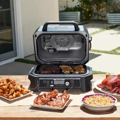Ninja Woodfire XL Grill and Shark Fan Bundle
