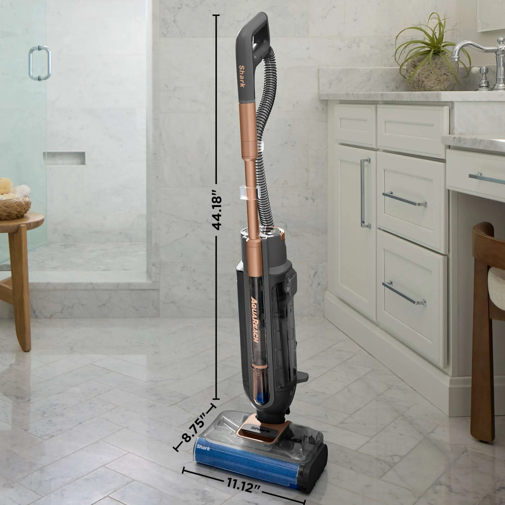 Shark® AquaReach™ Pro Floor to Ceiling Vacuum Mop, Premium Bundle