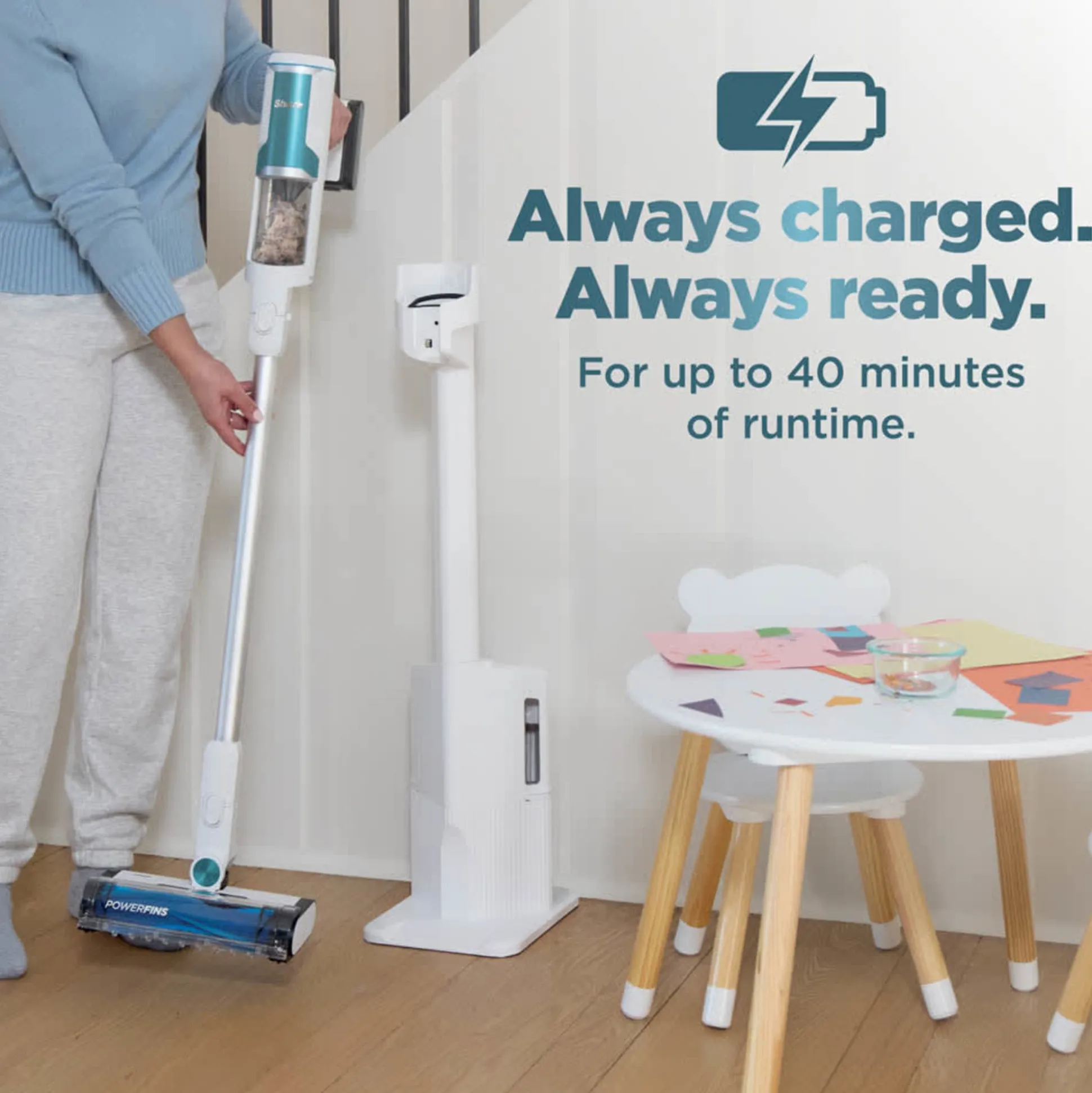 Shark® Cordless Stick Vacuum Clean & Empty System