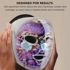 Shark CryoGlow™ LED Face Mask in Rose Glow