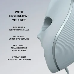 Shark CryoGlow™ LED Face Mask in Rose Glow