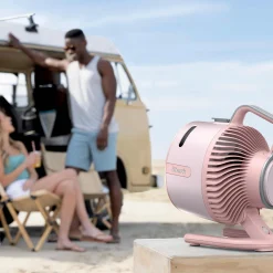 Shark FlexBreeze HydroGo™ Pro Fan in Pink Diamond