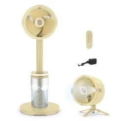 Shark FlexBreeze Pro Mist Indoor & Outdoor Fan in Butter