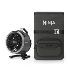 Shark Portable Misting Fan & Ninja 36 Can Backpack Cooler Bundle