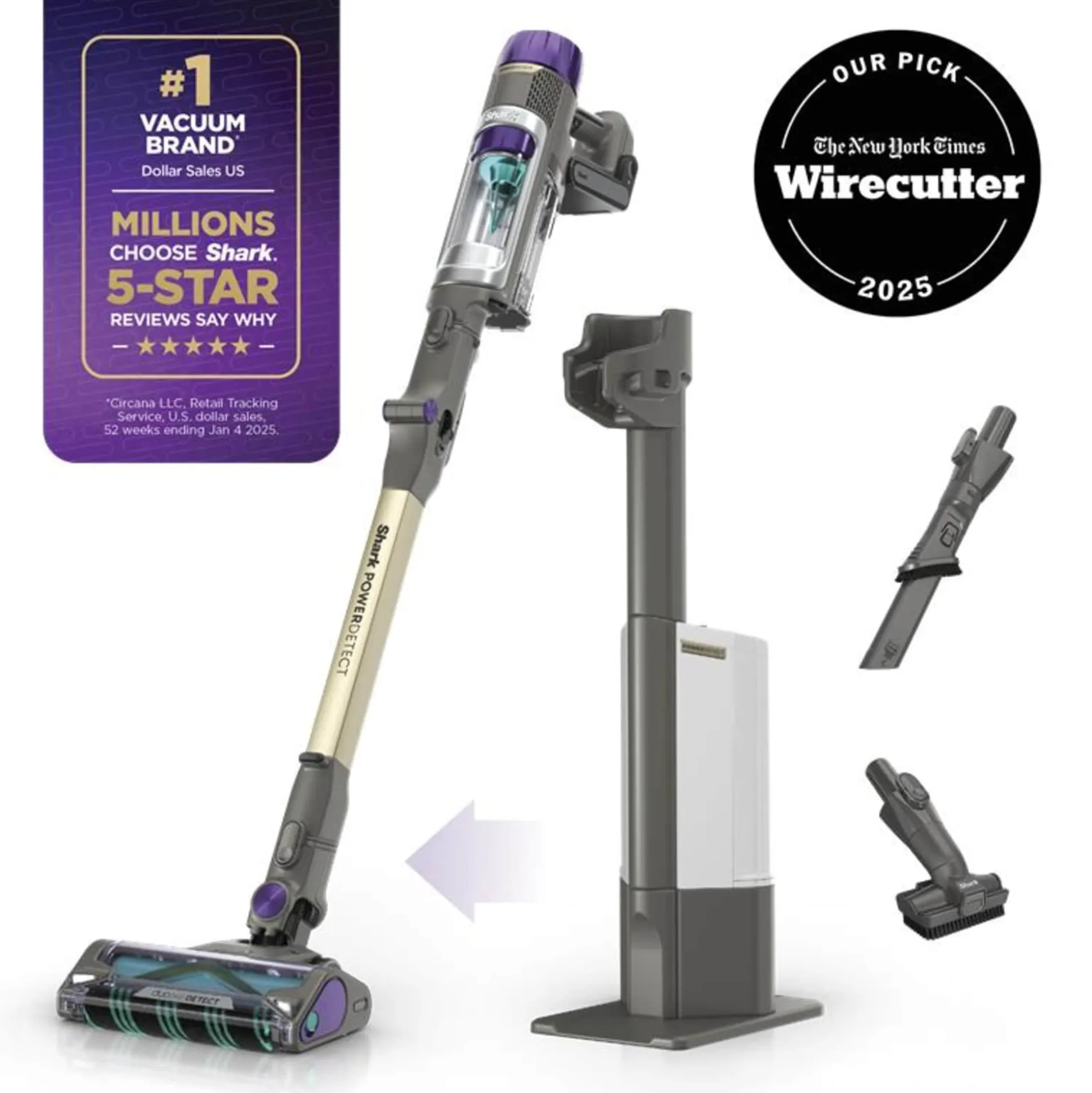 Shark® PowerDetect® Cordless Vacuum Clean & Empty System