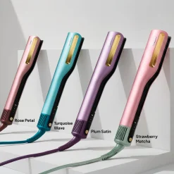 Shark SilkiPro™ Hair Straightener and Dryer in Strawberry Matcha