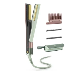 Shark SpeedStyle™ Hair Dryer & SilkiPro™ Straightener Bundle in Strawberry Matcha