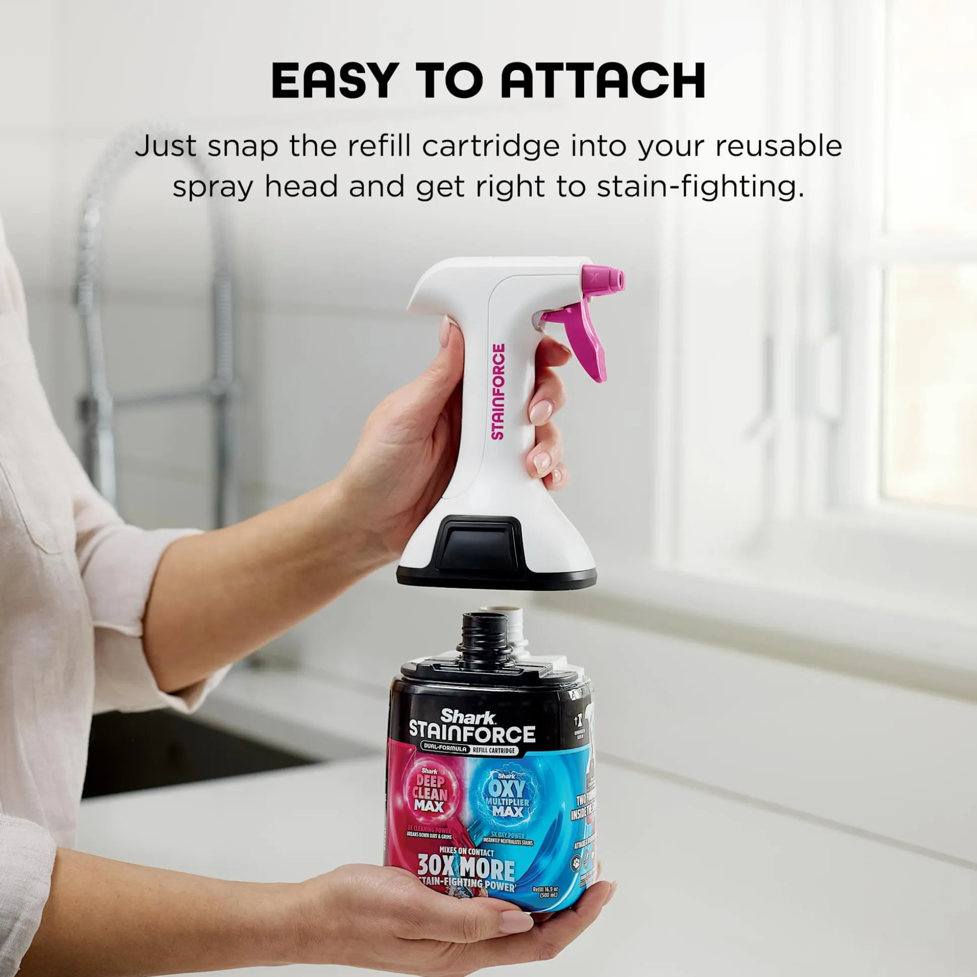 Shark StainForce Dual-Formula Refill Cartridge