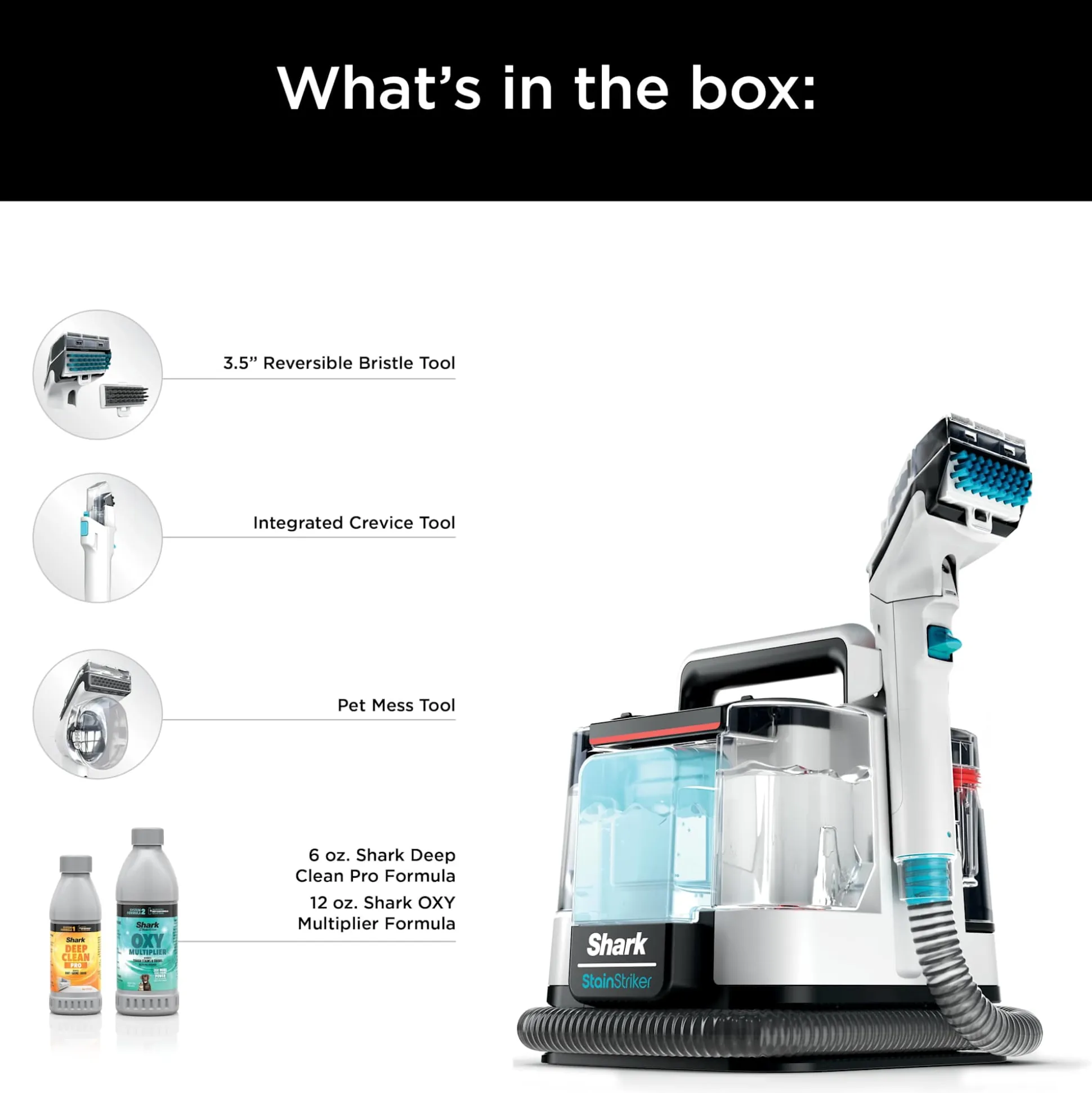 Shark StainStriker™ Portable Carpet and Furniture Cleaner